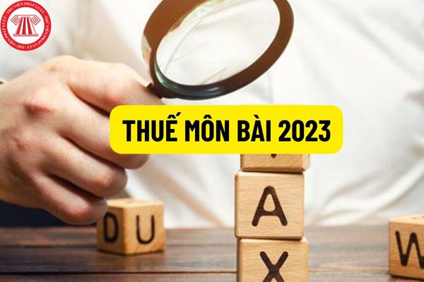 Thuế môn bài 2023: Đối tượng nào phải nộp? Mức nộp là bao nhiêu và thời hạn nộp thuế môn bài 2023 là bao lâu?